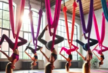 aerial yoga benefits pose